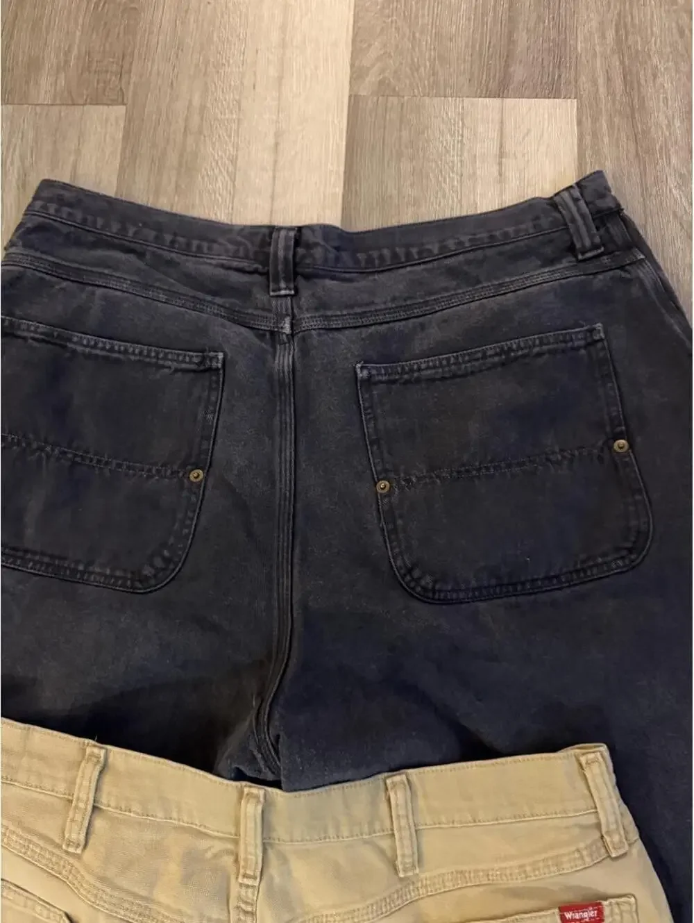 Wrangler  carpenter shorts and vintage results shorts bundle sz 38